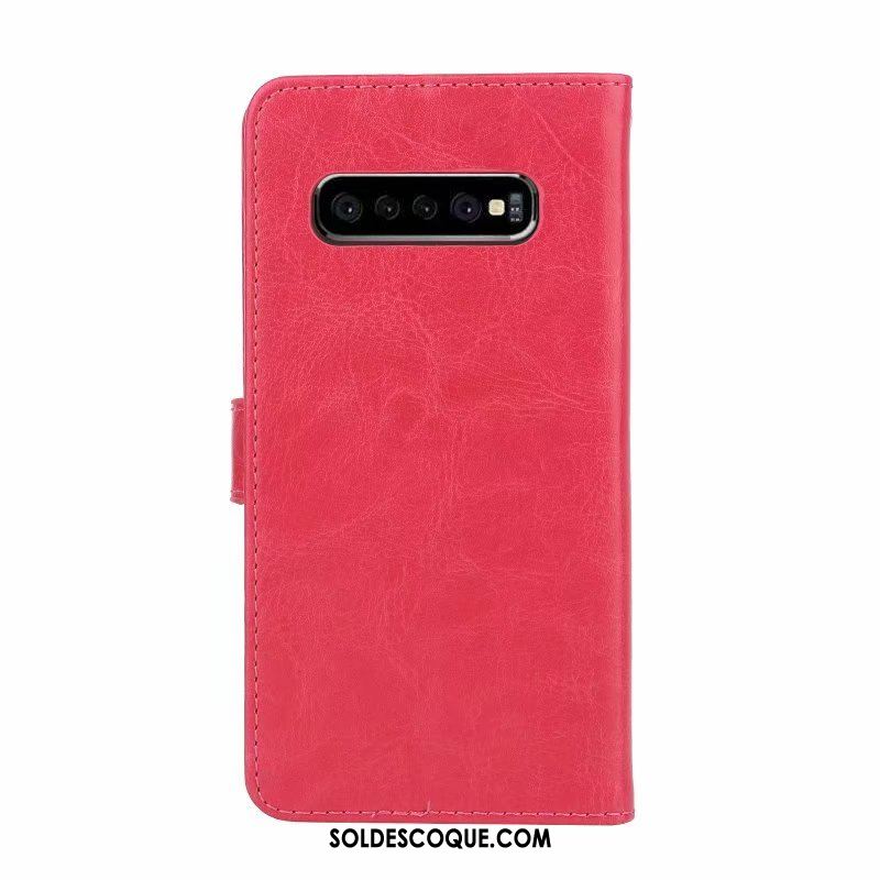 Coque Samsung Galaxy S10+ Silicone Portefeuille Bleu Téléphone Portable Tout Compris Soldes