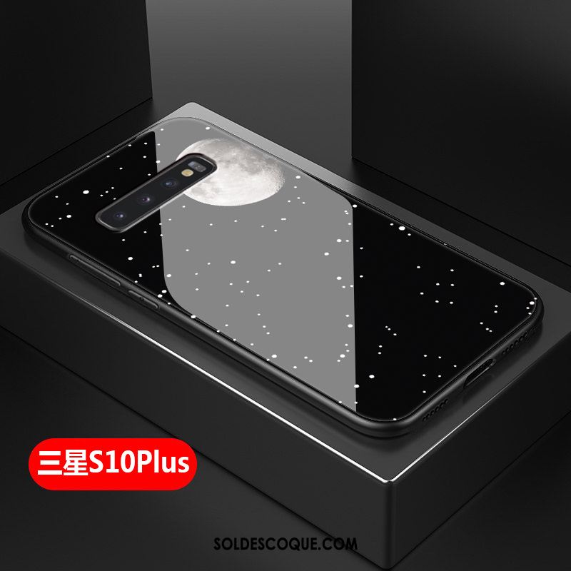 Coque Samsung Galaxy S10+ Silicone Tout Compris Incassable Personnalité Mode Pas Cher