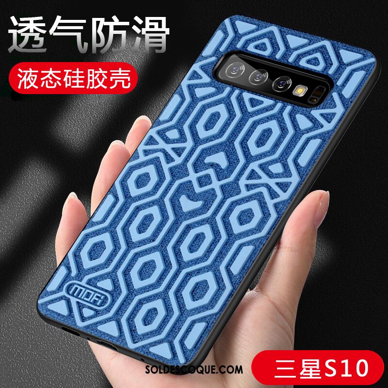 Coque Samsung Galaxy S10 Silicone Tout Compris Tendance Antidérapant Étoile Housse Pas Cher