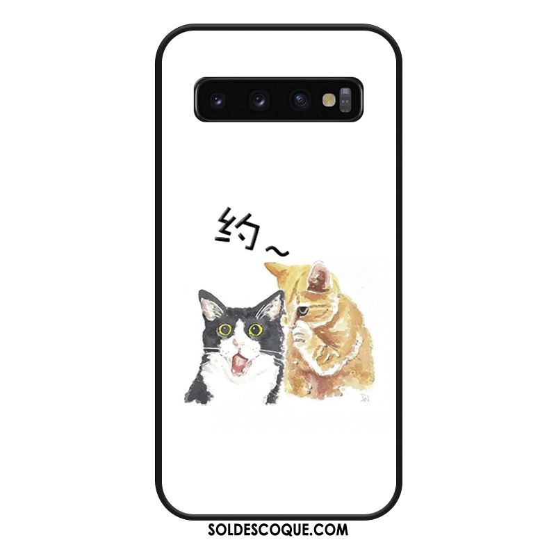 Coque Samsung Galaxy S10+ Silicone Téléphone Portable Charmant Frais Incassable En Vente