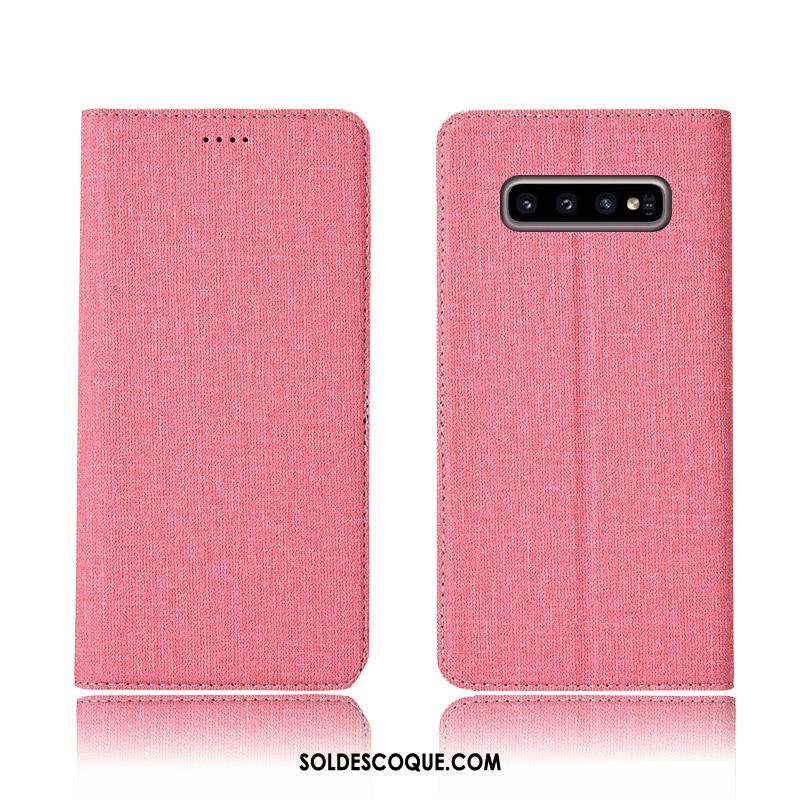 Coque Samsung Galaxy S10+ Tout Compris Rose Lin Étoile Incassable En Ligne