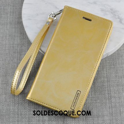 Coque Samsung Galaxy S10+ Très Mince Étui En Cuir Incassable Rouge Étoile Pas Cher