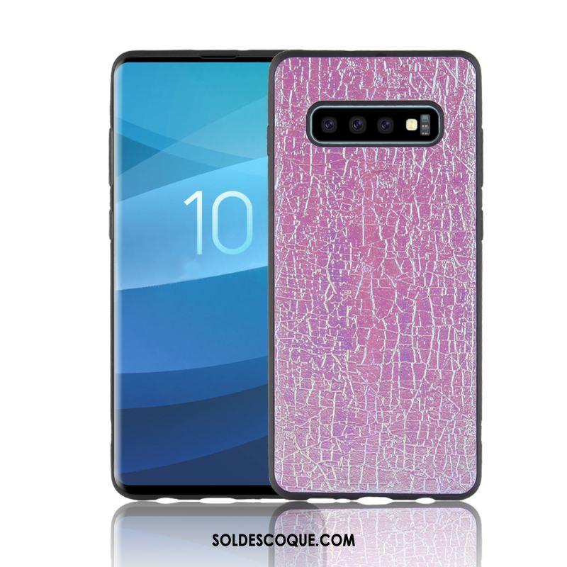 Coque Samsung Galaxy S10+ Téléphone Portable Fluide Doux Couleur Étoile Étui France