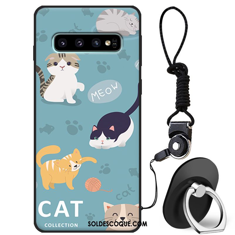 Coque Samsung Galaxy S10 Téléphone Portable Étoile Incassable Charmant Fluide Doux En Ligne