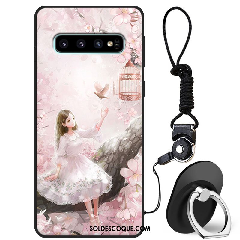 Coque Samsung Galaxy S10 Téléphone Portable Étoile Incassable Charmant Fluide Doux En Ligne