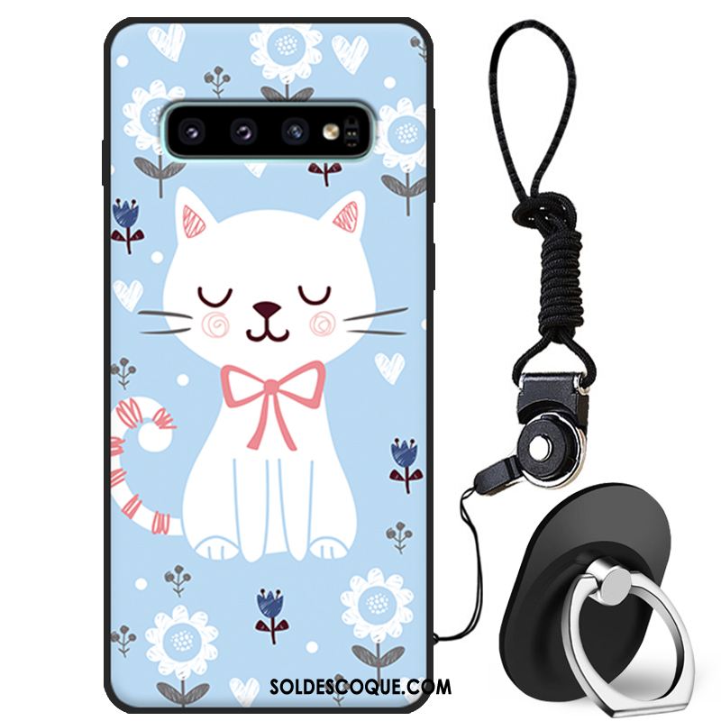 Coque Samsung Galaxy S10 Téléphone Portable Étoile Incassable Charmant Fluide Doux En Ligne