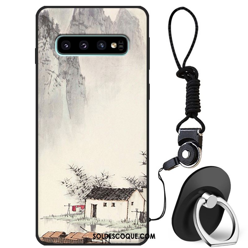 Coque Samsung Galaxy S10 Téléphone Portable Étoile Incassable Charmant Fluide Doux En Ligne