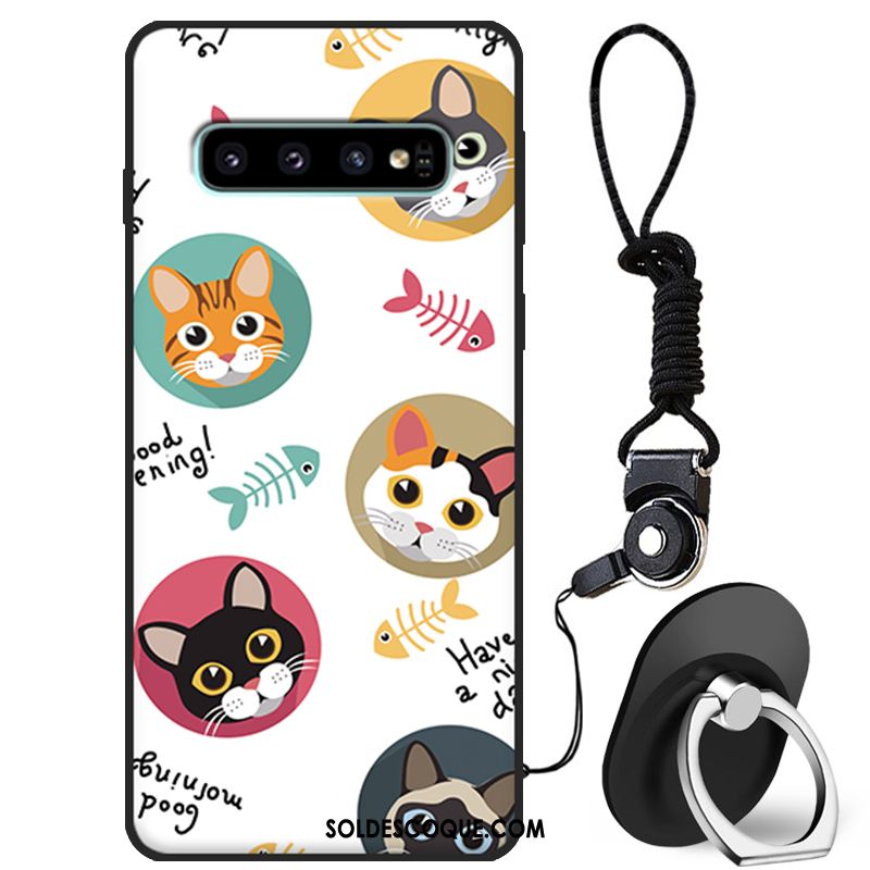 Coque Samsung Galaxy S10 Téléphone Portable Étoile Incassable Charmant Fluide Doux En Ligne