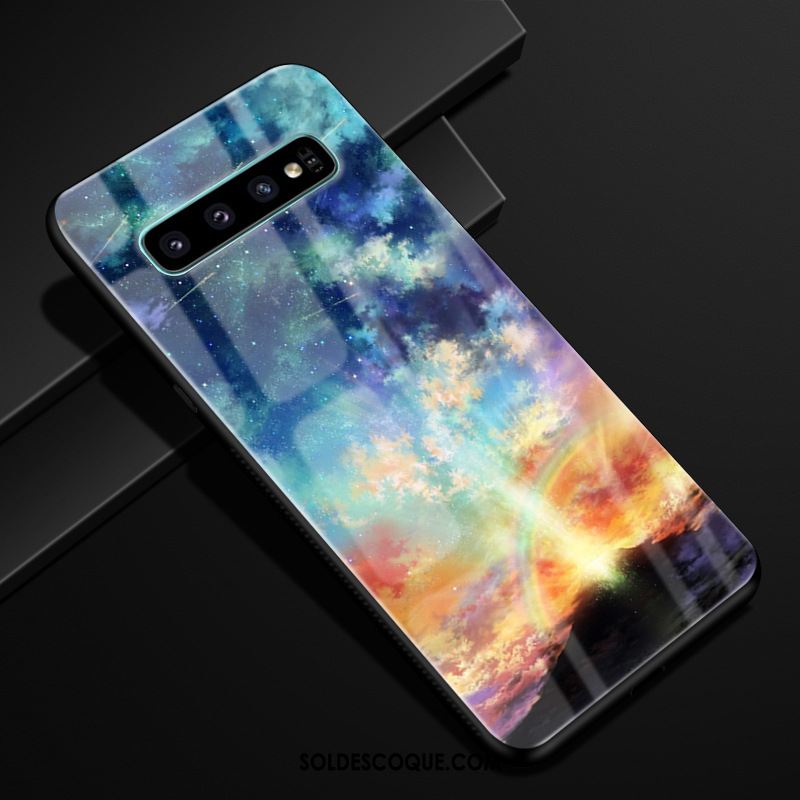 Coque Samsung Galaxy S10+ Téléphone Portable Étui Tendance Incassable Protection Pas Cher