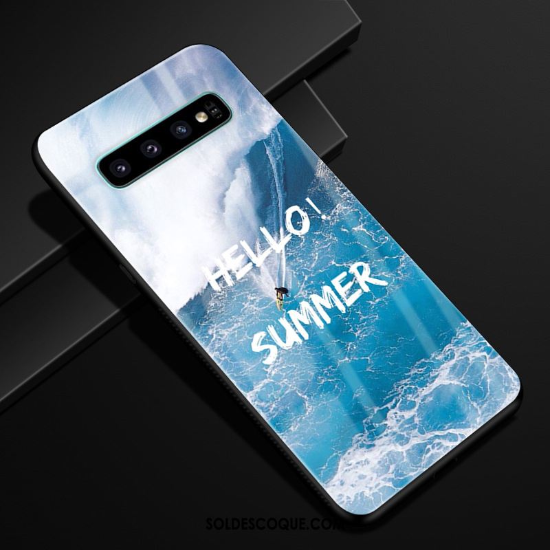 Coque Samsung Galaxy S10+ Téléphone Portable Étui Tendance Incassable Protection Pas Cher