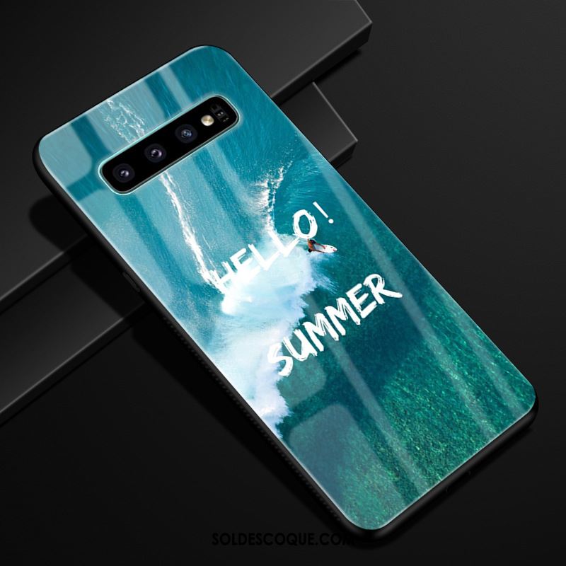 Coque Samsung Galaxy S10+ Téléphone Portable Étui Tendance Incassable Protection Pas Cher