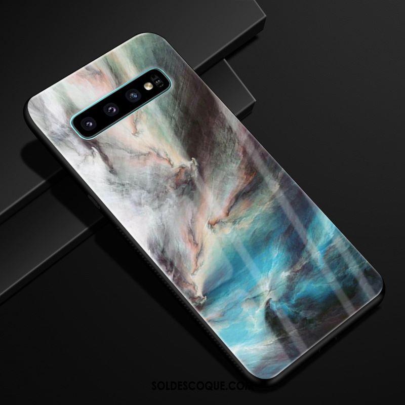 Coque Samsung Galaxy S10+ Téléphone Portable Étui Tendance Incassable Protection Pas Cher