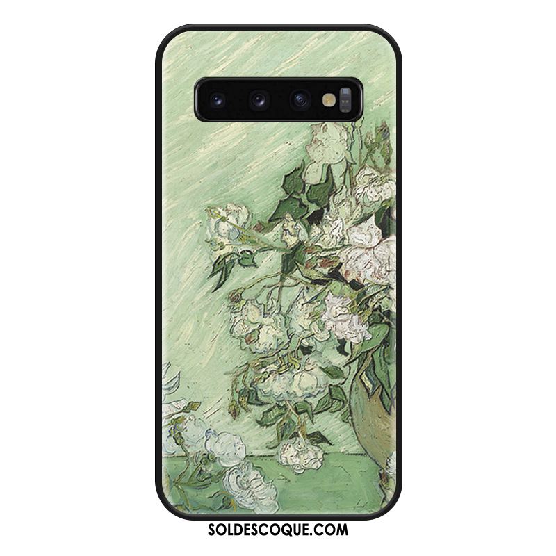 Coque Samsung Galaxy S10+ Vert Créatif Amoureux Étoile Incassable France