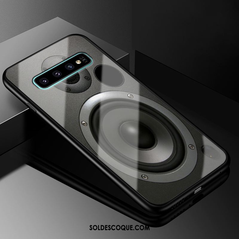 Coque Samsung Galaxy S10+ Étoile Incassable Téléphone Portable Blanc Marque De Tendance Pas Cher