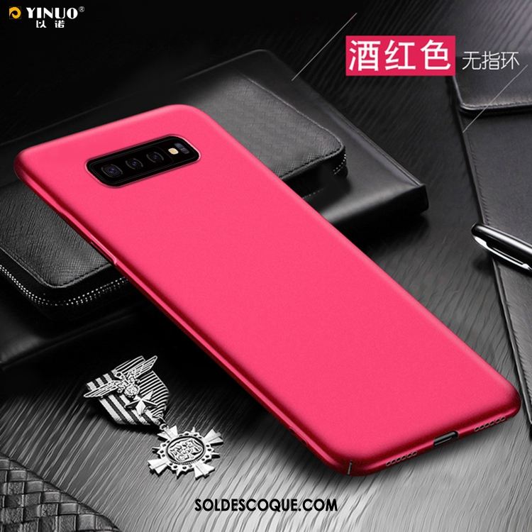 Coque Samsung Galaxy S10 Étoile Or Étui Pu Difficile Housse En Vente