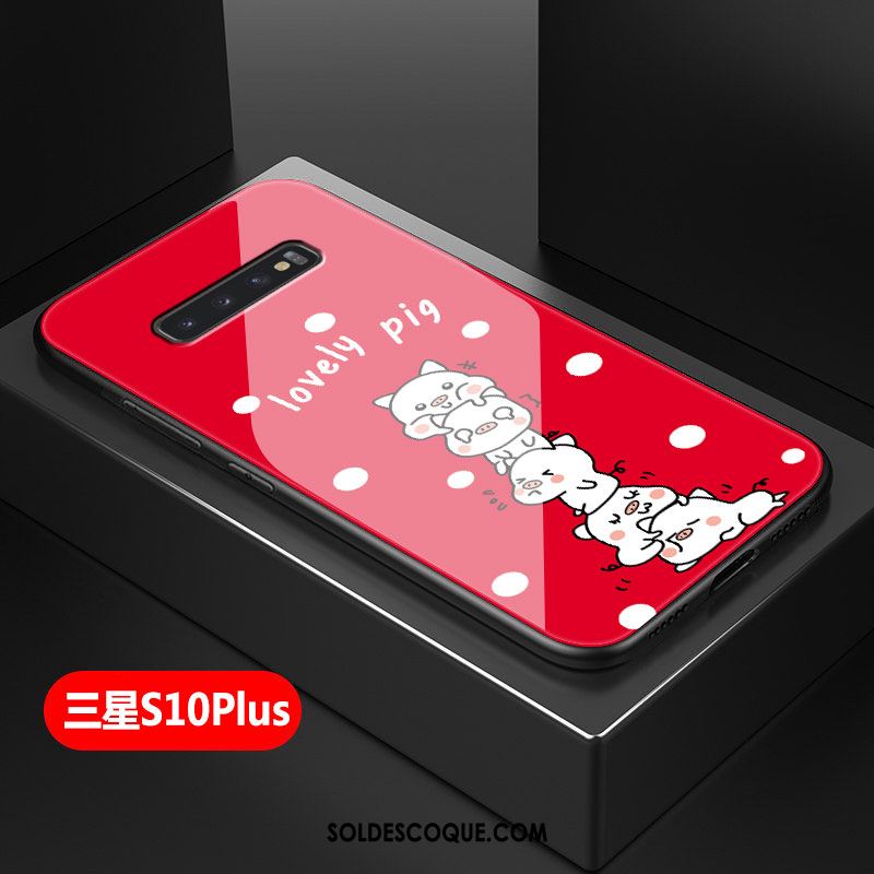 Coque Samsung Galaxy S10+ Étui Charmant Étoile Téléphone Portable Amoureux Soldes