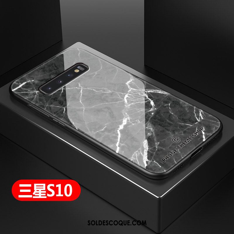 Coque Samsung Galaxy S10 Étui Incassable Bleu Téléphone Portable Difficile En Vente