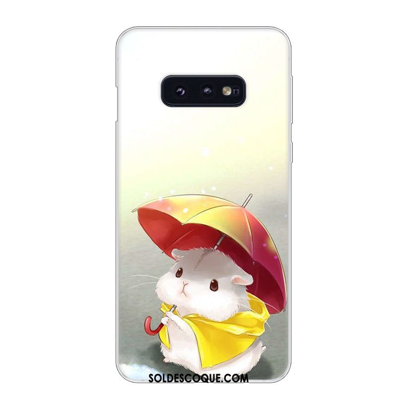 Coque Samsung Galaxy S10e Art Tendance Protection Blanc Téléphone Portable Pas Cher