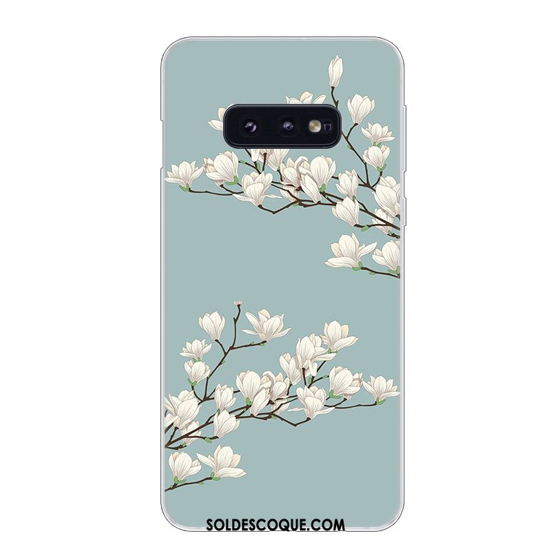 Coque Samsung Galaxy S10e Art Tendance Protection Blanc Téléphone Portable Pas Cher