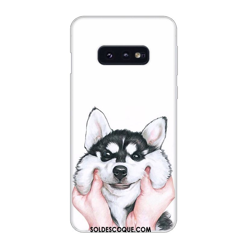 Coque Samsung Galaxy S10e Art Tendance Protection Blanc Téléphone Portable Pas Cher