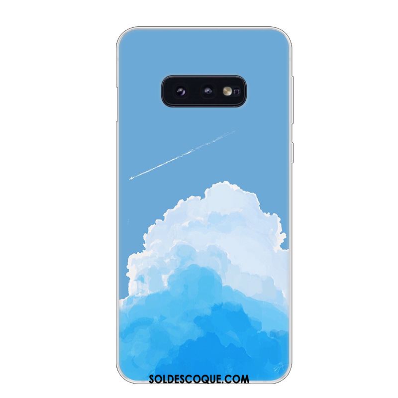 Coque Samsung Galaxy S10e Art Tendance Protection Blanc Téléphone Portable Pas Cher