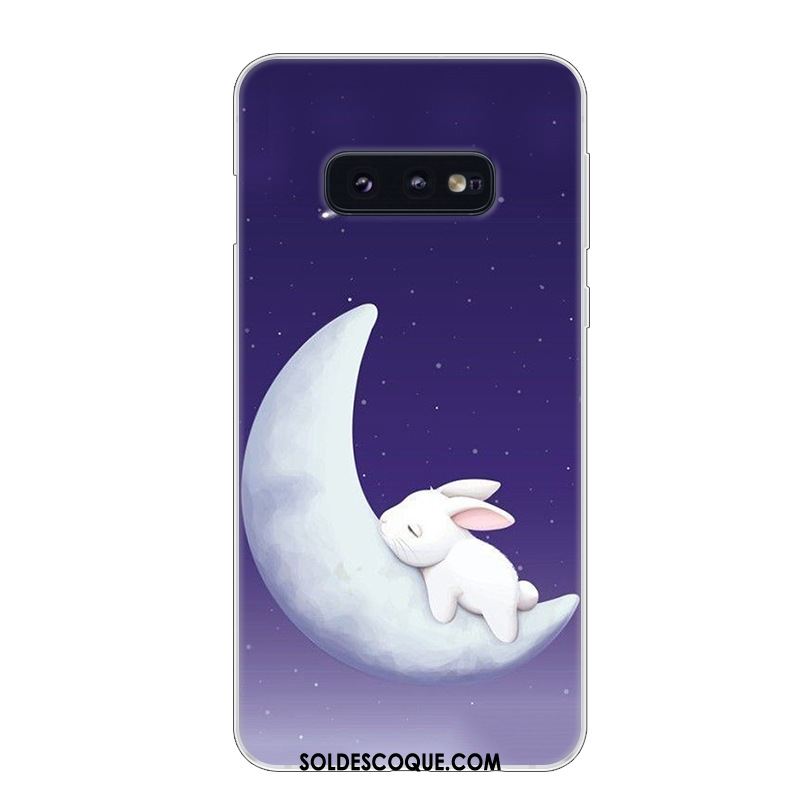 Coque Samsung Galaxy S10e Art Tendance Protection Blanc Téléphone Portable Pas Cher