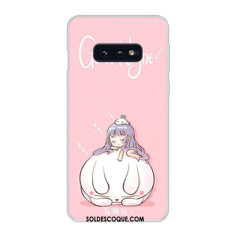 Coque Samsung Galaxy S10e Art Tendance Protection Blanc Téléphone Portable Pas Cher