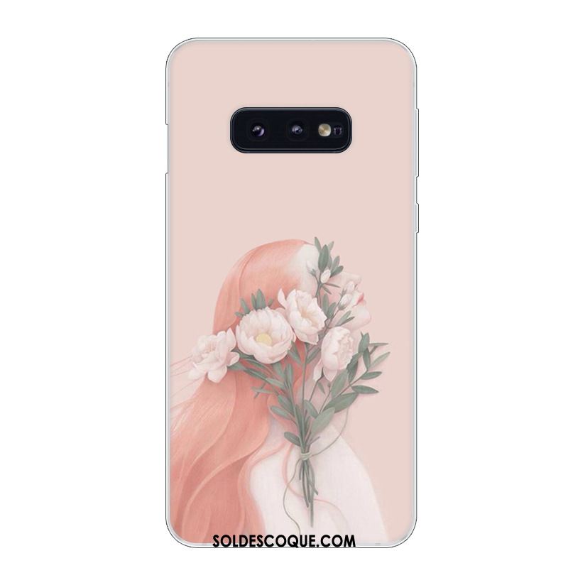 Coque Samsung Galaxy S10e Art Tendance Protection Blanc Téléphone Portable Pas Cher