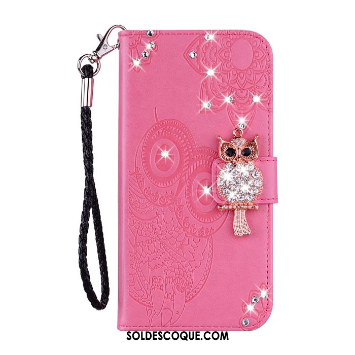 Coque Samsung Galaxy S10e Chat Étoile Strass Étui En Cuir Or En Ligne