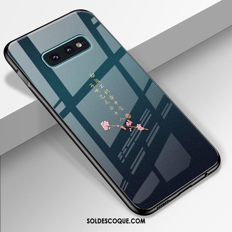 Coque Samsung Galaxy S10e Ciel Étoilé Bleu Étoile Luxe Téléphone Portable Soldes