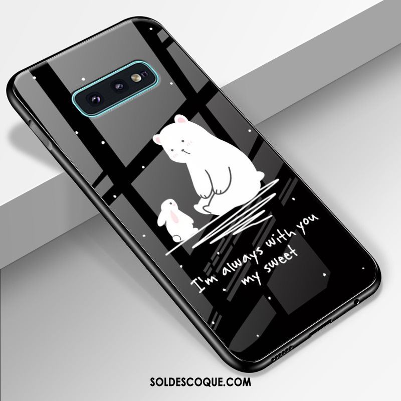 Coque Samsung Galaxy S10e Ciel Étoilé Bleu Étoile Luxe Téléphone Portable Soldes