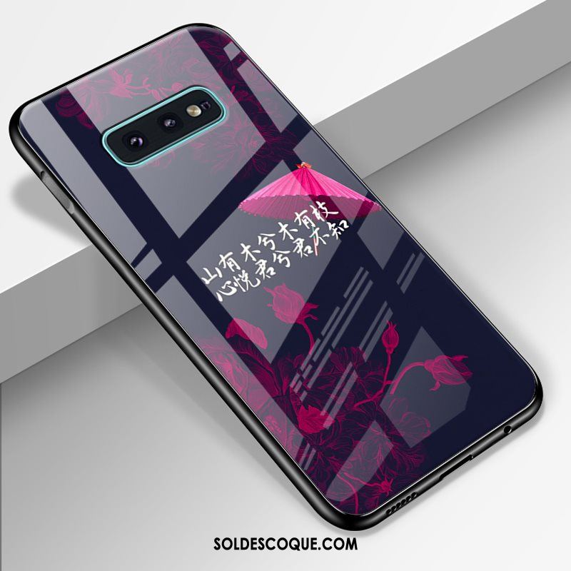 Coque Samsung Galaxy S10e Ciel Étoilé Bleu Étoile Luxe Téléphone Portable Soldes