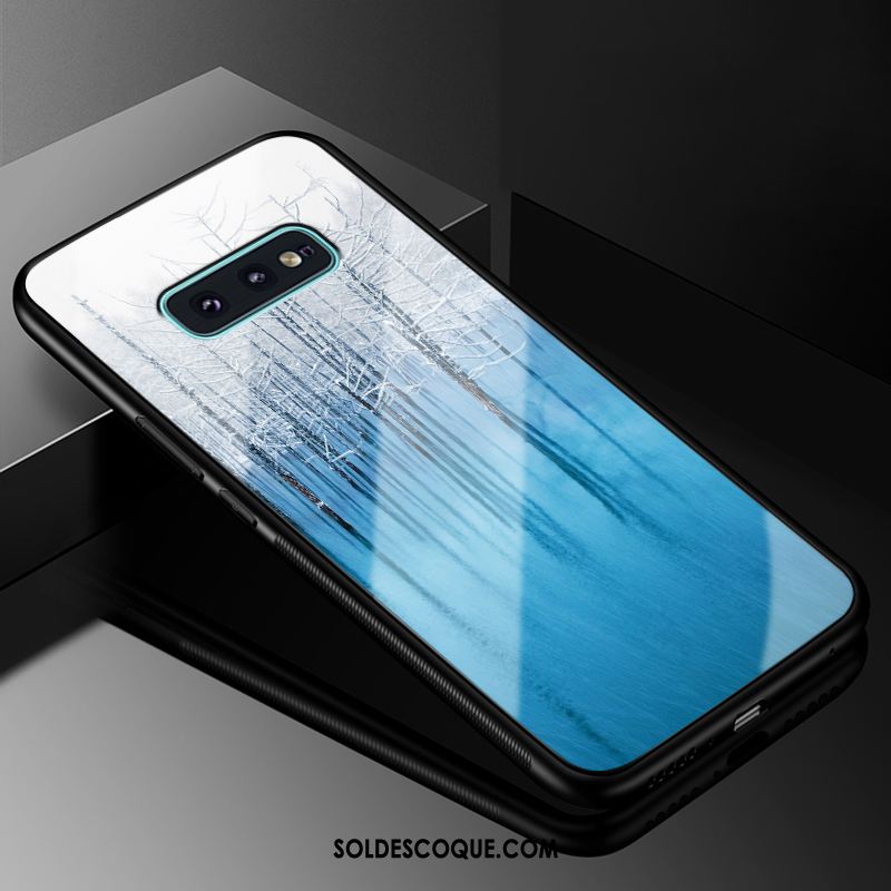 Coque Samsung Galaxy S10e Europe Téléphone Portable Étui Verre Étoile Pas Cher