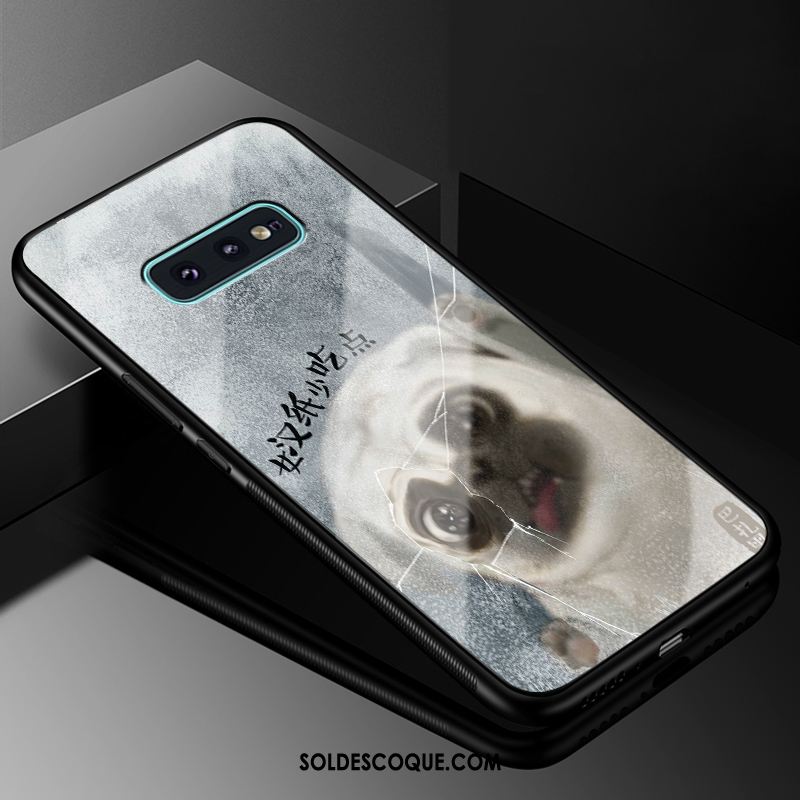 Coque Samsung Galaxy S10e Europe Téléphone Portable Étui Verre Étoile Pas Cher