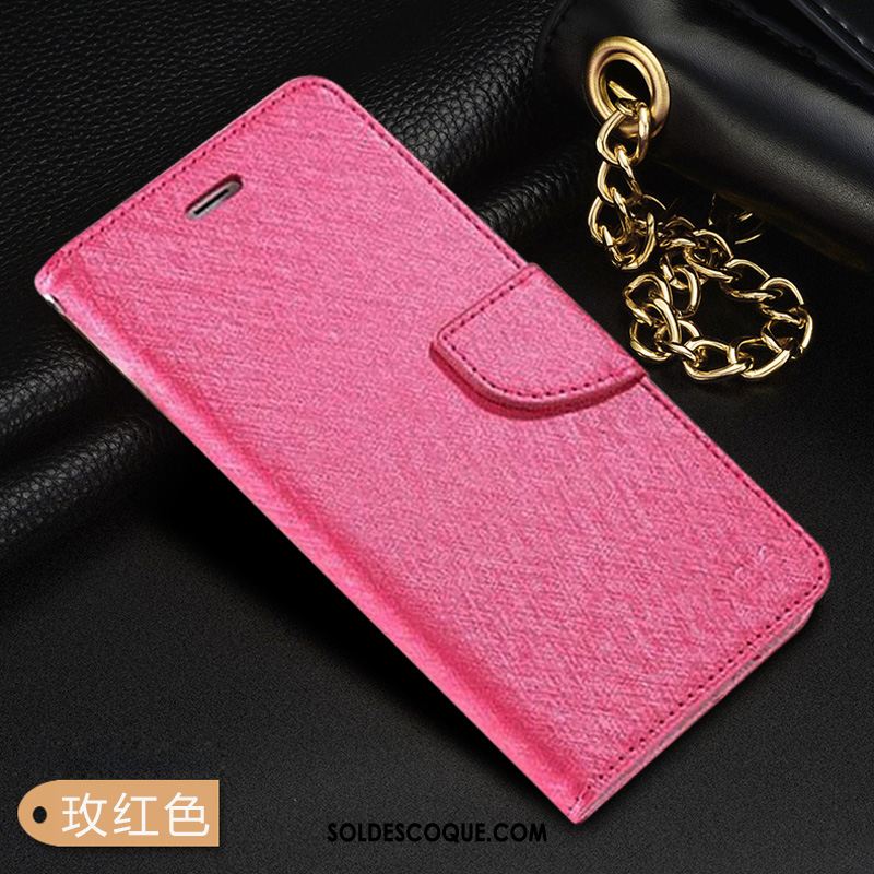 Coque Samsung Galaxy S10e Mode Rouge Ornements Suspendus Étui En Cuir Étoile Soldes