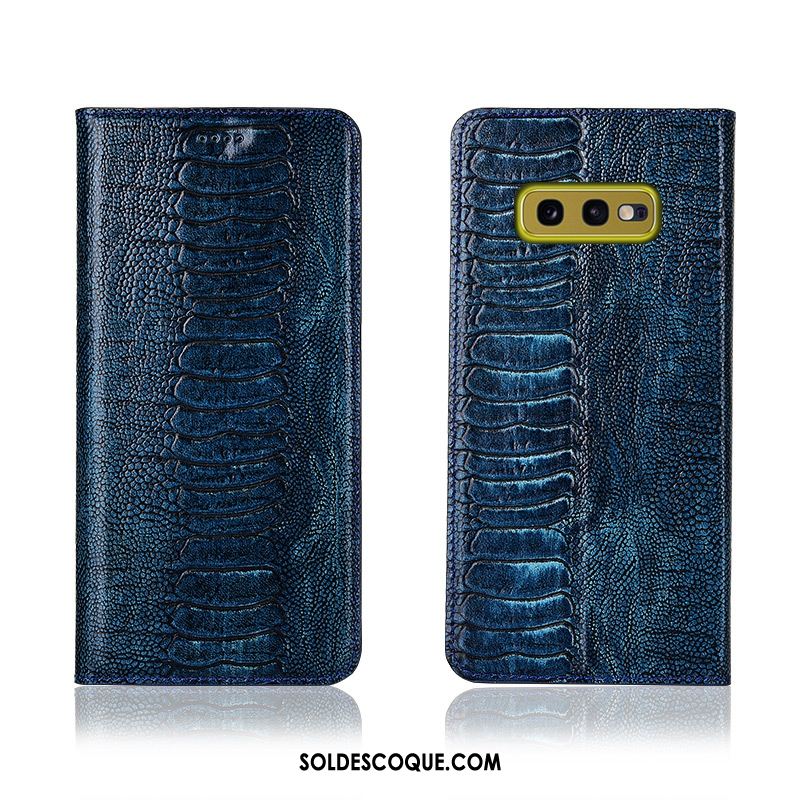 Coque Samsung Galaxy S10e Oiseau Téléphone Portable Incassable Étui En Cuir Protection Pas Cher