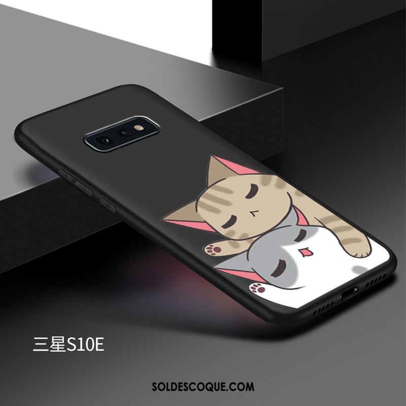 Coque Samsung Galaxy S10e Personnalité Protection Délavé En Daim Personnalisé Marque De Tendance En Ligne