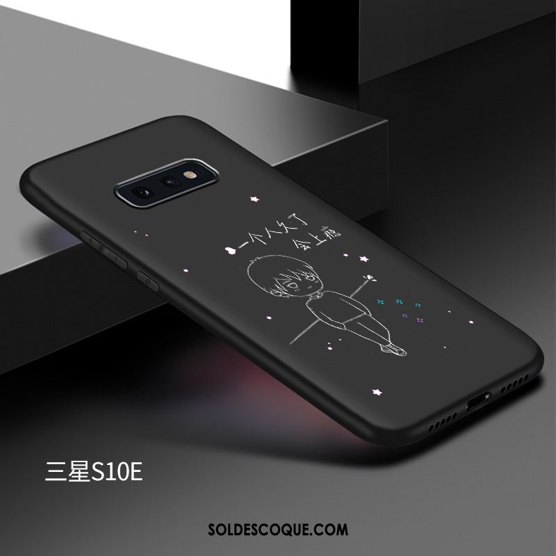 Coque Samsung Galaxy S10e Personnalité Protection Délavé En Daim Personnalisé Marque De Tendance En Ligne