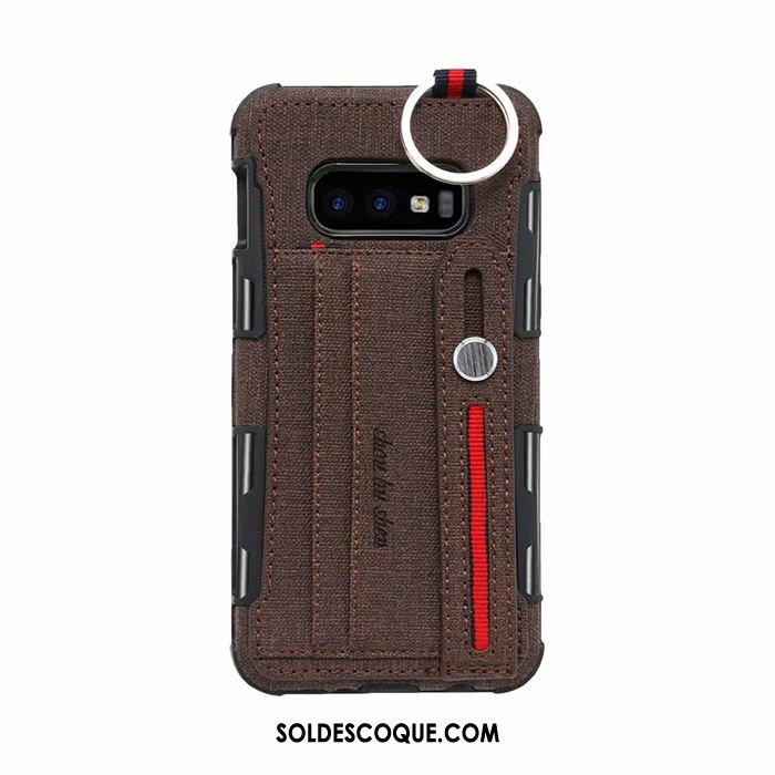 Coque Samsung Galaxy S10e Protection Carte Incassable Étoile Sac Carte Pas Cher