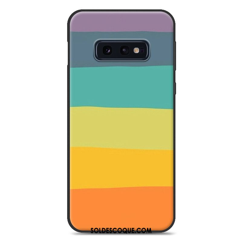 Coque Samsung Galaxy S10e Protection Étoile Étui Fluide Doux Nouveau France