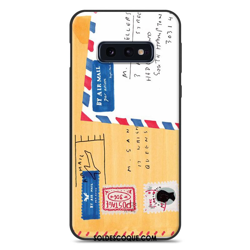 Coque Samsung Galaxy S10e Protection Étoile Étui Fluide Doux Nouveau France