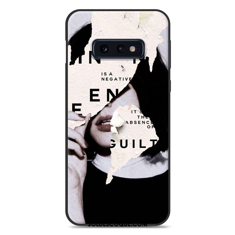 Coque Samsung Galaxy S10e Protection Étoile Étui Fluide Doux Nouveau France