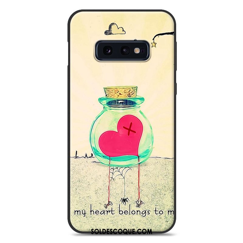 Coque Samsung Galaxy S10e Protection Étoile Étui Fluide Doux Nouveau France