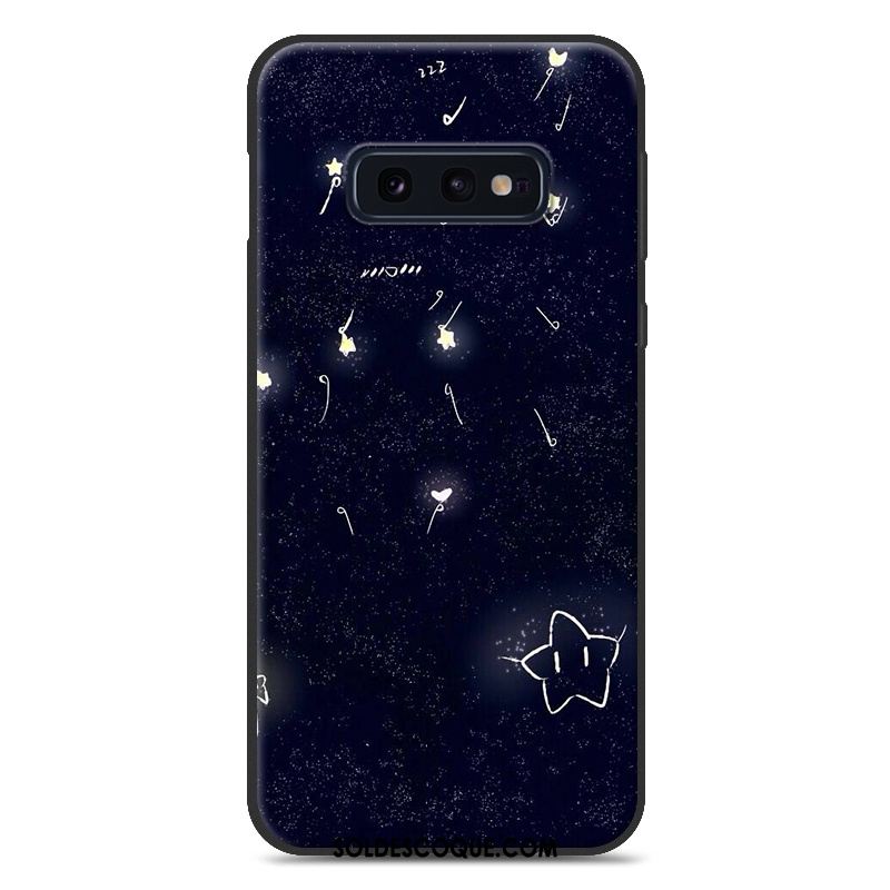 Coque Samsung Galaxy S10e Protection Étoile Étui Fluide Doux Nouveau France