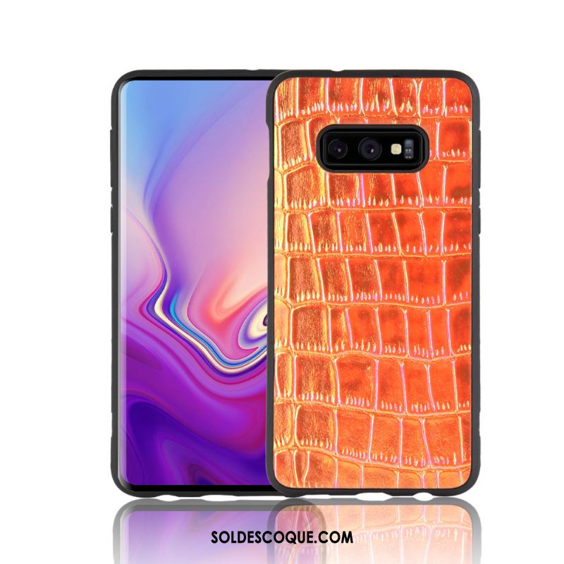 Coque Samsung Galaxy S10e Tout Compris Couleur Téléphone Portable Étui Fluide Doux Pas Cher