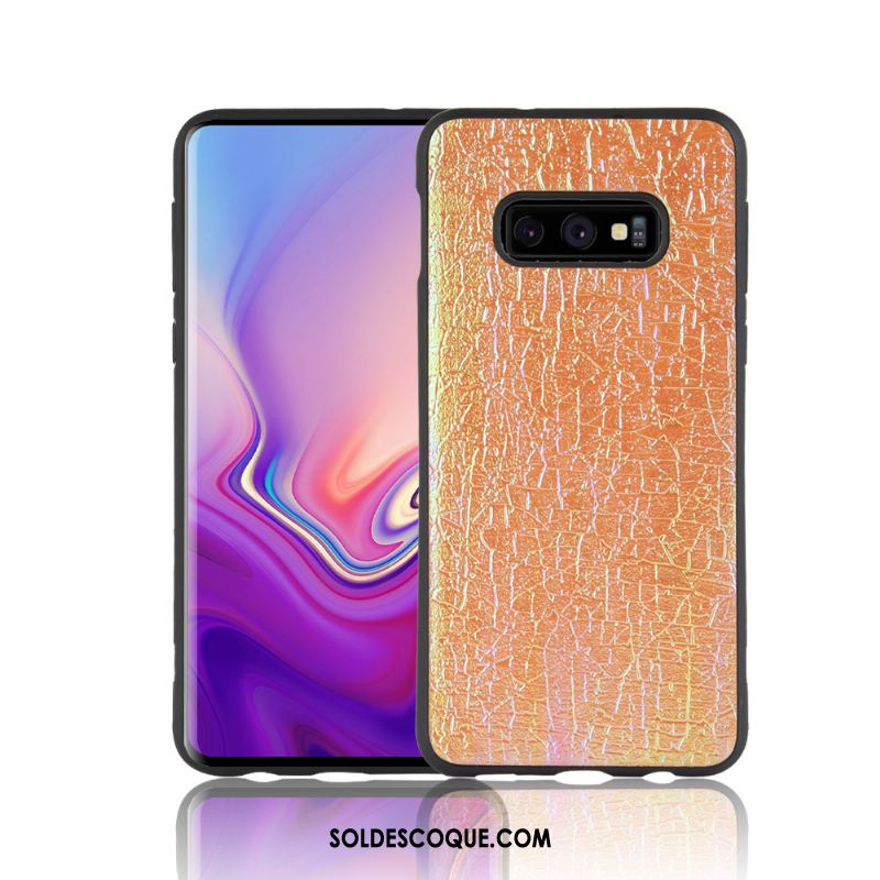 Coque Samsung Galaxy S10e Tout Compris Couleur Téléphone Portable Étui Fluide Doux Pas Cher