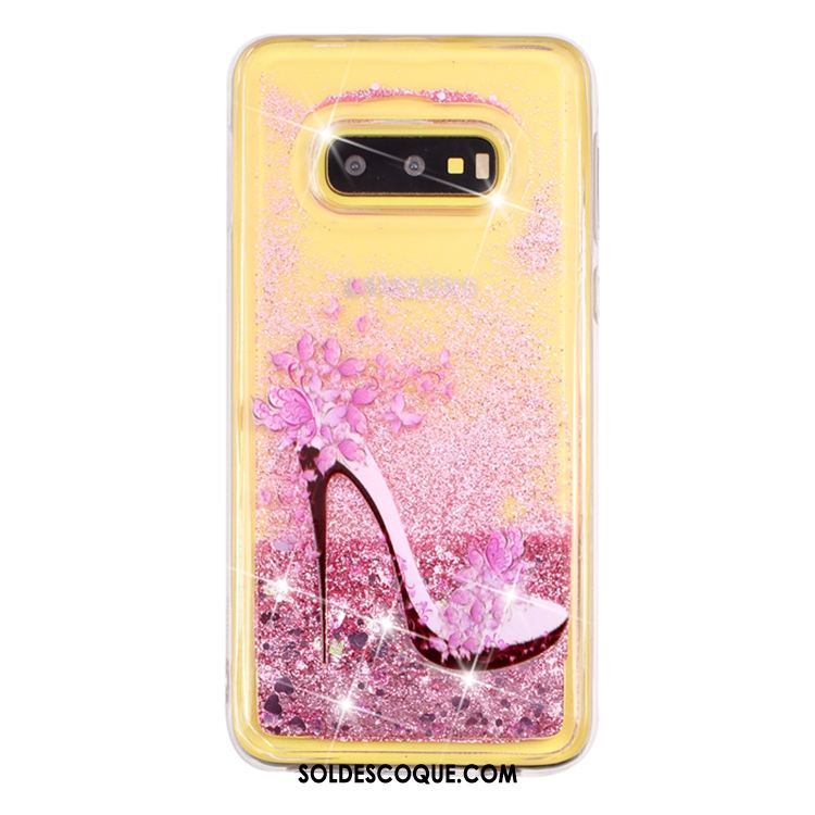 Coque Samsung Galaxy S10e Transparent Téléphone Portable Liquide Protection Étui Housse Soldes