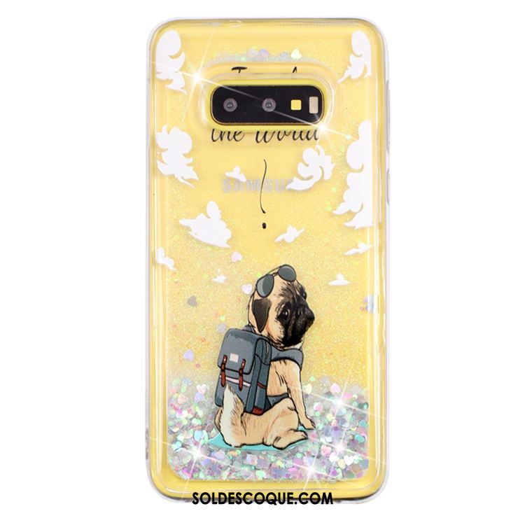 Coque Samsung Galaxy S10e Transparent Téléphone Portable Liquide Protection Étui Housse Soldes