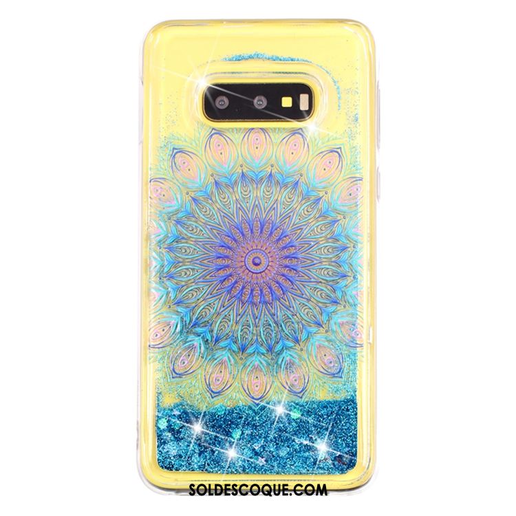 Coque Samsung Galaxy S10e Transparent Téléphone Portable Liquide Protection Étui Housse Soldes