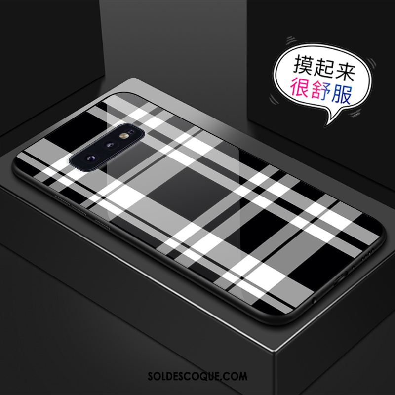 Coque Samsung Galaxy S10e Verre Modèle Fleurie Étoile Téléphone Portable Incassable En Vente